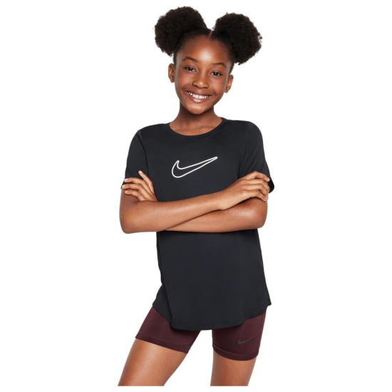Nike Παιδική κοντομάνικη μπλούζα One Fitted Big Kids' (Girls') Dri-FIT T-Shirt